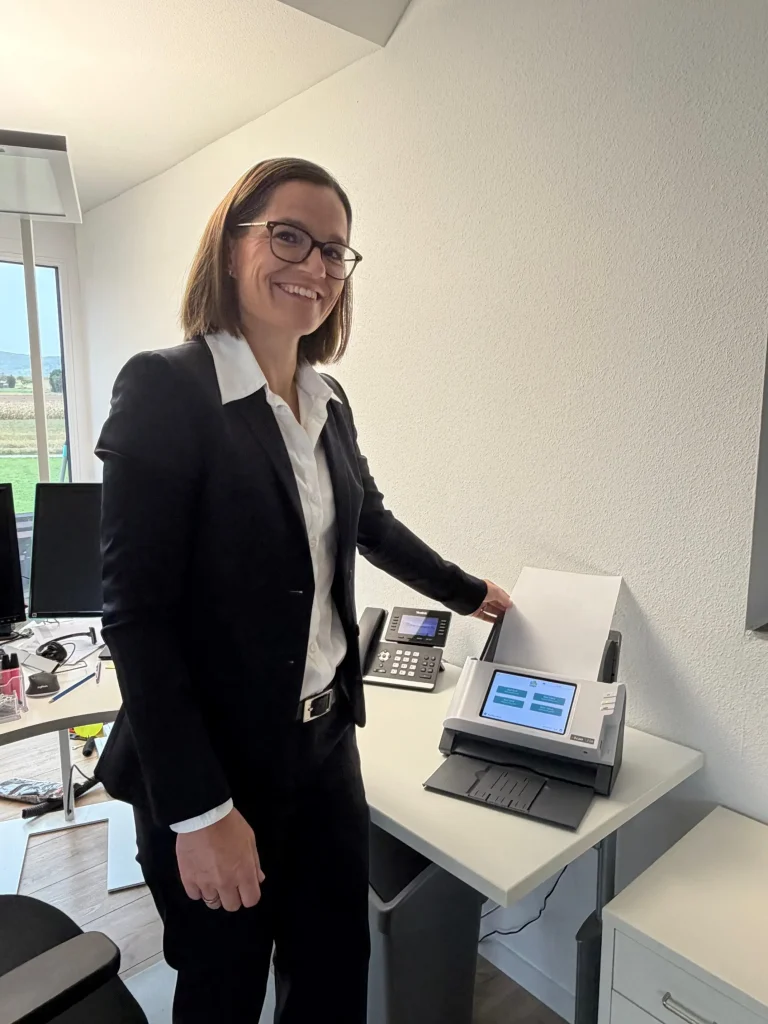 Datev Faxgerät in Stephanie Schirners Kanzlei